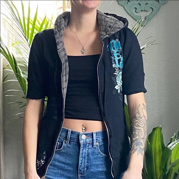 O’NEILL Zip up Sweatshirt Jacket Women’s Small - Picture 1 of 6